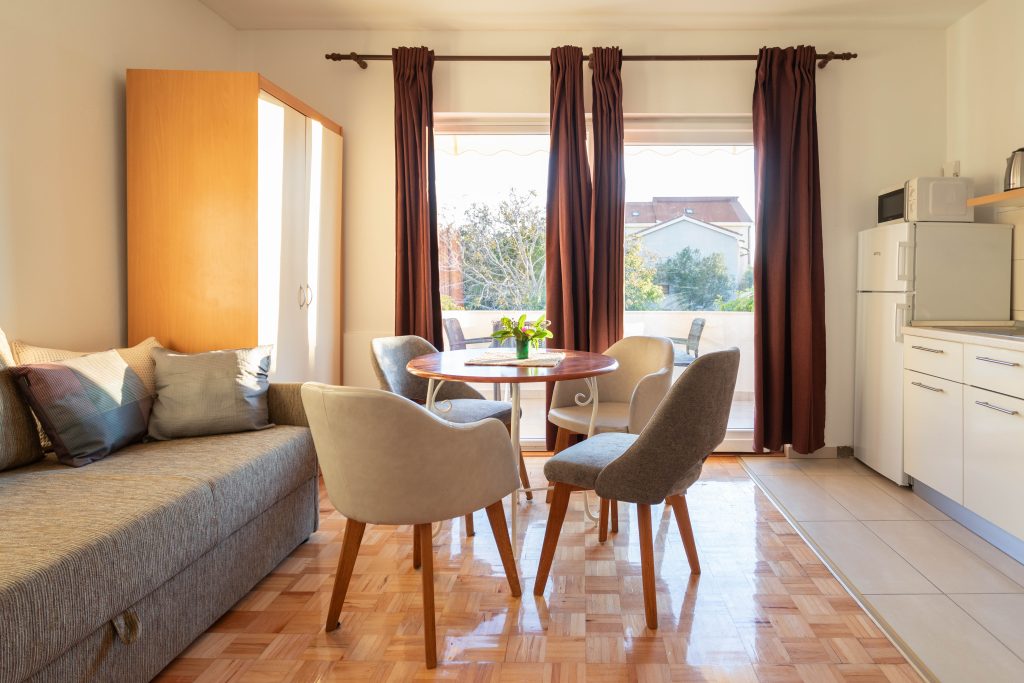 Poolside Stone One-Bedroom Apartment - Zrce Beach