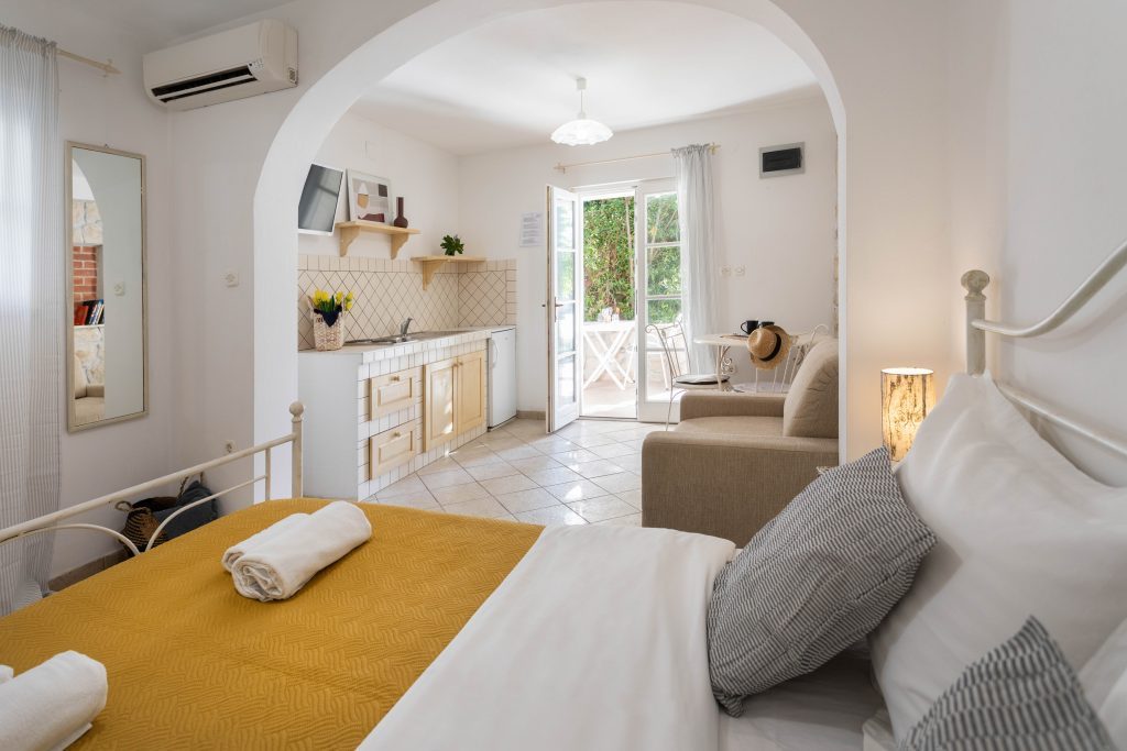 Poolside Stone - Studio with Balcony - Zrce Beach